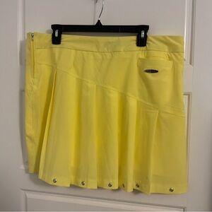 Jamie Sadock Sunny Yellow A-Line Skirt